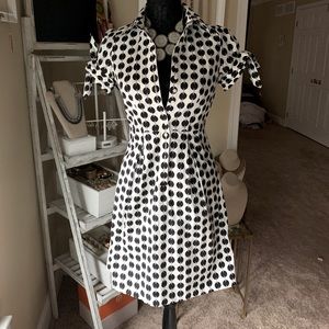 Club Monaco Polkadot Dress
